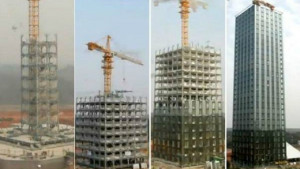 Timelapse construction camera